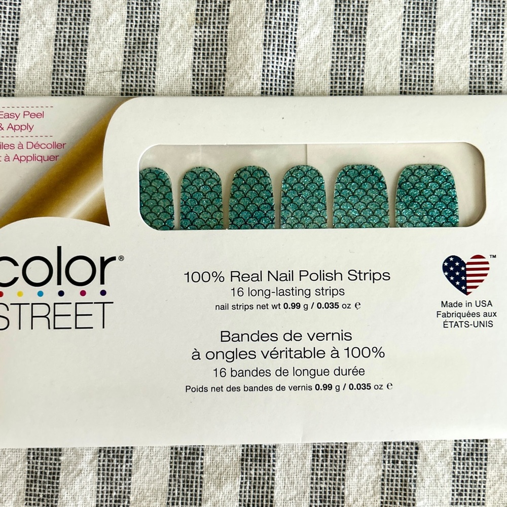 Color Street Mermaid Brigade Nail Polish Strips